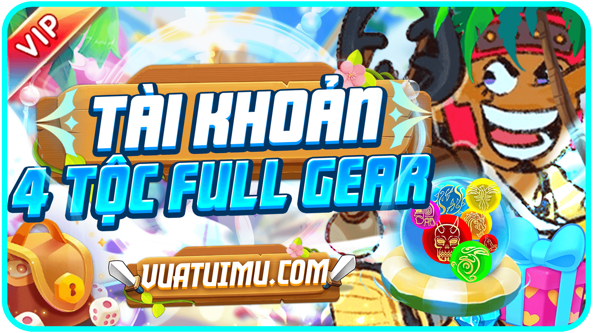 4 TỘC V4 FULL GEAR