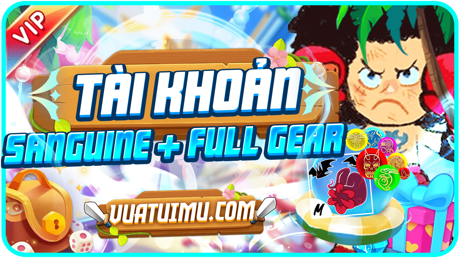 SANGUINE ART + FULL GEAR